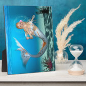 Plaque Photo Belle sirène (Côté)