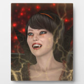 Plaque Photo Belle sorcière (Devant)