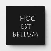 Plaque Photo Bellum de mesure (Devant)