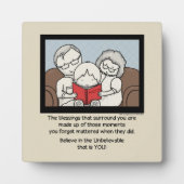 Plaque Photo Bénédictions autour de vous (Devant)