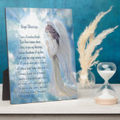 Plaque Photo Bénédictions d'ange (Côté)