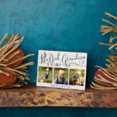 Plaque Photo Béni d'être appelé grand-mère 3 Photo (Côté)