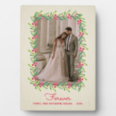 Plaque Photo Berries et verdure Photo avec Easel (Devant)