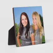 Plaque Photo Besoins Best Friends Script Overlay Noms Photo (Recto)