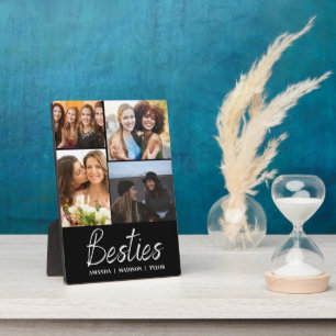 Plaque Photo Besoins   Meilleurs amis Noms personnalisés Photo