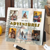 Plaque Photo Best Adventures Start with Daddy Photo Collage