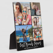 Plaque Photo BEST AMIS CONTINUEL FOREVER 5 Photo Collage (Côté)