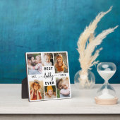 Plaque Photo Best Daddy Ever - Fête des pères Photo Collage (Insitu)