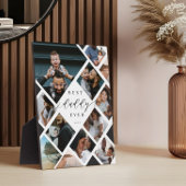 Plaque Photo Best Daddy Ever Modern Photo Collage Gift Keepsake