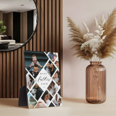 Plaque Photo Best Father Ever Modern Photo Collage Keepsake