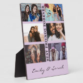 Plaque Photo Best Friend Forever Custom (Côté)