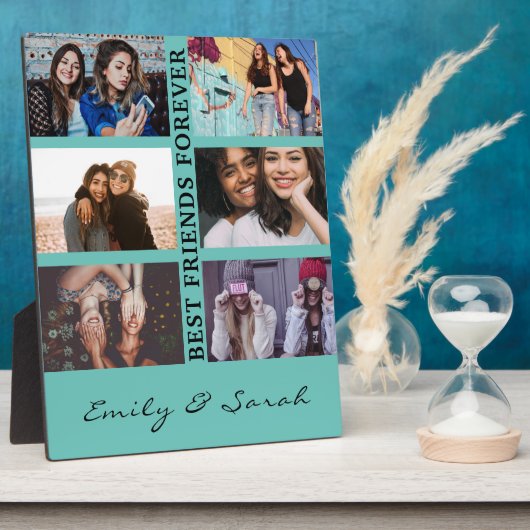 Plaque Photo Best Friend Forever Custom (Côté)