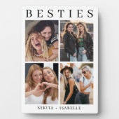 Plaque Photo Best Friends Friendship Modern Keepsake (Devant)