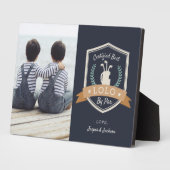 Plaque Photo Best Lolo Par Par | Golf Grand-père Photo (Côté)