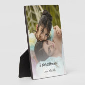 Plaque photo Best Mom Ever (Côté)