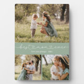 Plaque Photo Best Mom Ever Photo Collage (Devant)