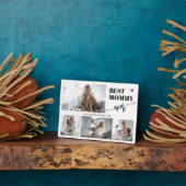 Plaque Photo Best mom ever photo collage keepsake (Côté)