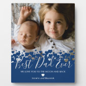Plaque photo Best Papa Ever (Devant)