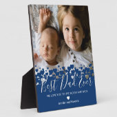 Plaque photo Best Papa Ever (Côté)