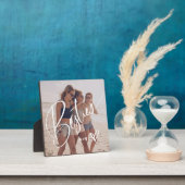 Plaque Photo Bestés dans le script tendance | Votre photo avec (Insitu)