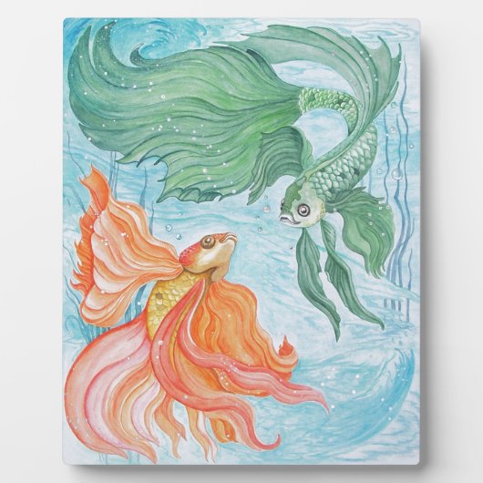 Plaque Photo Betta Dance (Devant)