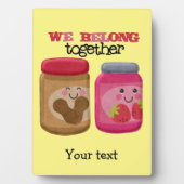 Plaque photo Beurre d'arachide et gelée (Devant)