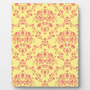 Plaque Photo Beurre et canneberge Damas