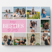 Plaque Photo BFF Photo Collage Meilleur Ami Cadeau Anniversaire (Devant)