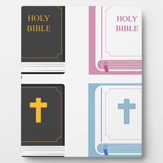 Plaque Photo bibles (Devant)