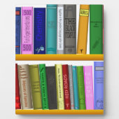 Plaque Photo bibliothèque bibliothèque bibliothèque lecture (Devant)