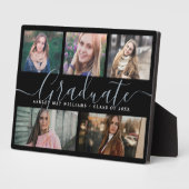 Plaque Photo Bibliothèque photo de collection de script moderne (Côté)