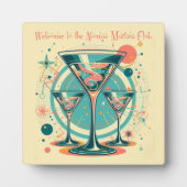 Plaque Photo Bienvenue À Atomic Martini Club Triple Play (Devant)