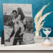 Plaque Photo Bienvenue À Ellesmere, Notre Mariage Éternel (Côté)