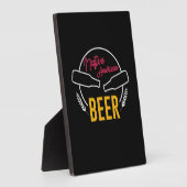 Plaque Photo Bière amérindienne (Côté)