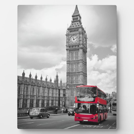 Plaque Photo Big Ben London (Devant)