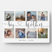 Plaque Photo Big Brother Script Brothers Cadeau photo Collage (Devant)