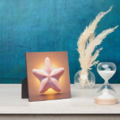 Plaque Photo Big Pink Starfish (Insitu)