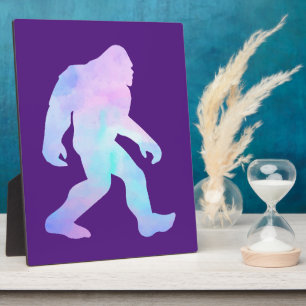 Plaque Photo Bigfoot à l'aquarelle