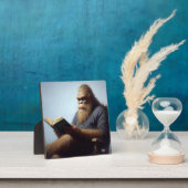 Plaque Photo Bigfoot en lecture (Insitu)