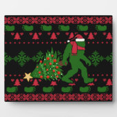 Plaque Photo Bigfoot on genou (Devant)