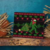 Plaque Photo Bigfoot on genou (Côté)