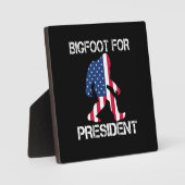 Plaque Photo Bigfoot pour le président Funny Bigfoot (Recto)