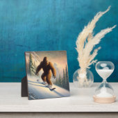 Plaque Photo Bigfoot Snowboard (Insitu)