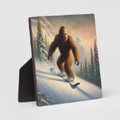 Plaque Photo Bigfoot Snowboard (Recto)