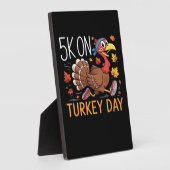 Plaque Photo Bigfoot Turquie Citrouille Thanksgiving Day Classi (Côté)