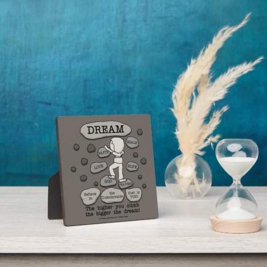 Plaque Photo Bigger Dream (Insitu)