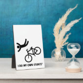 Plaque Photo Bike My Own Stunts (Côté)