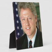 Plaque Photo Bill Clinton (Côté)