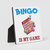 PLAQUE PHOTO BINGO EST MON JEU (Recto)