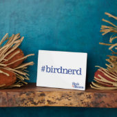 Plaque Photo #birdnerd (Côté)